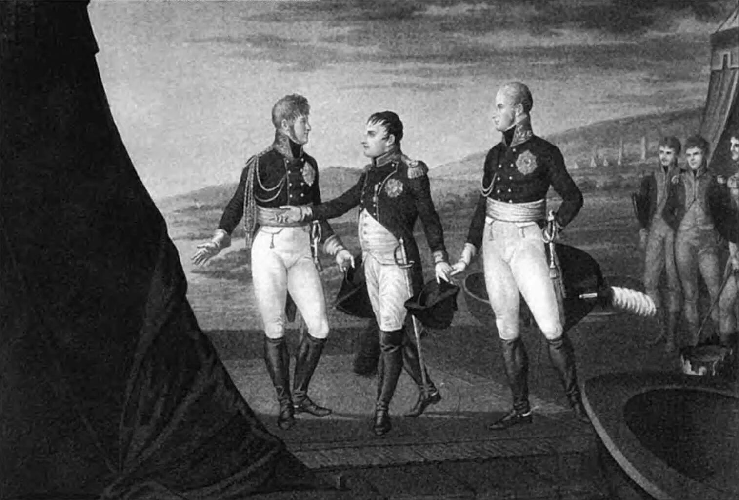 тильзитский мир первая встреча монархов