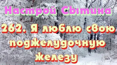 Настрои сытина предстательной железы