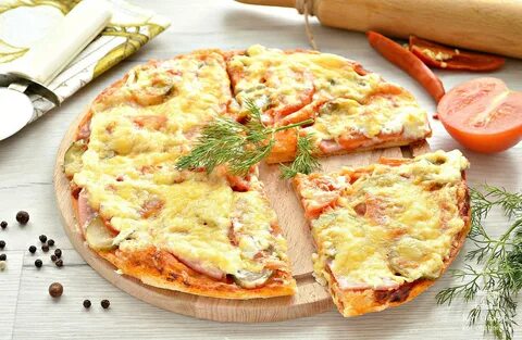Начинка для пиццы с колбасой и сыром
