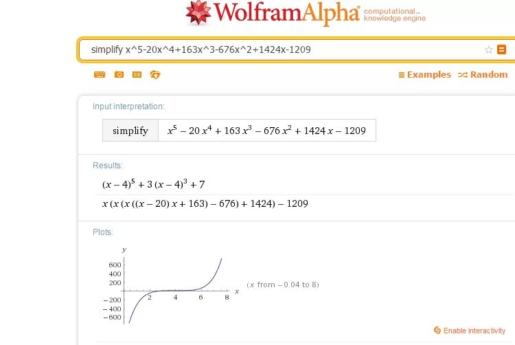 Solve mathematica