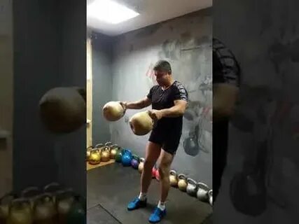 Жим гирь 24