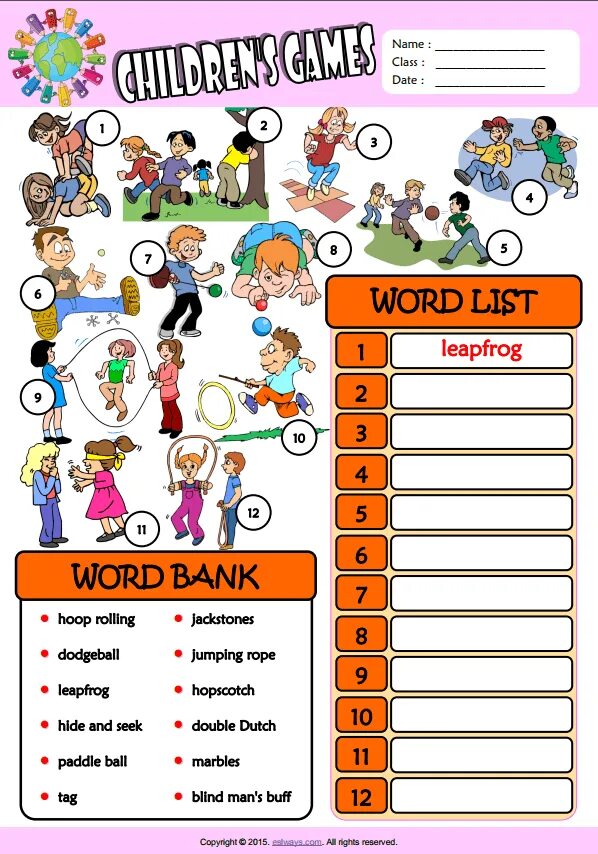 Write the names of games. English worksheets for kids. английский worksheets for kids. английский games/ worksheets. english games for kids.