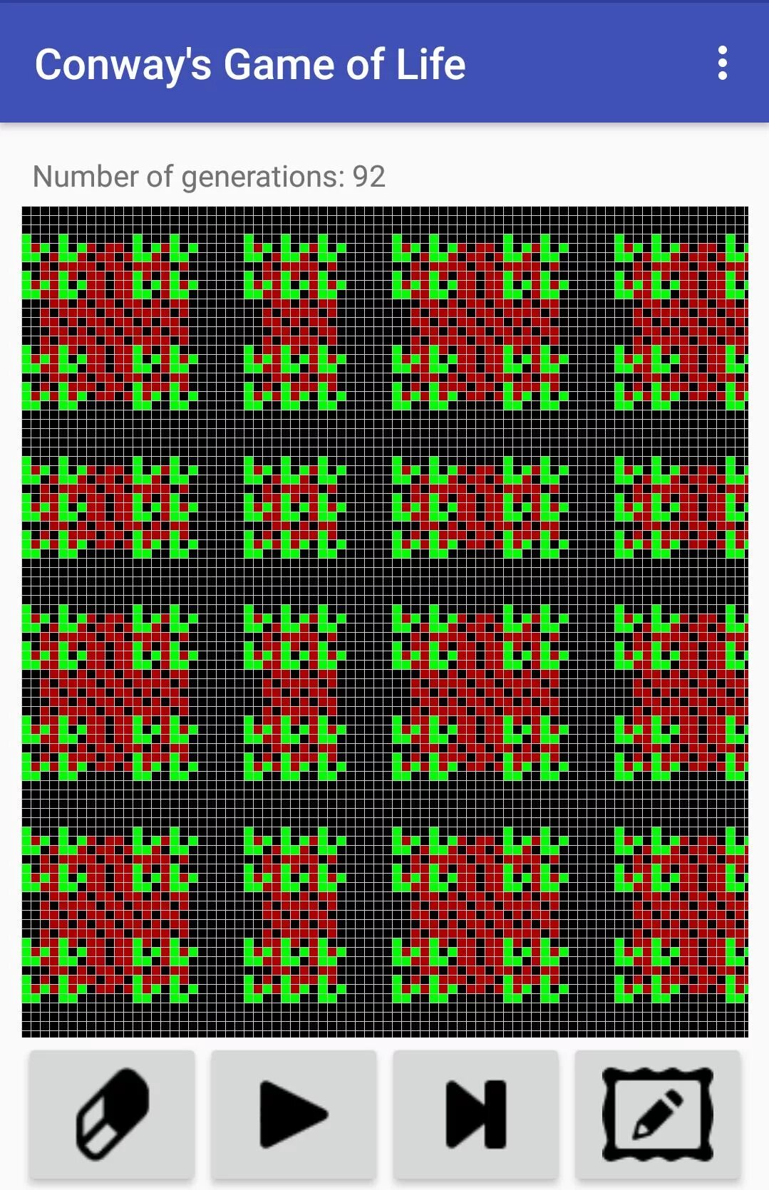 Conway game of life