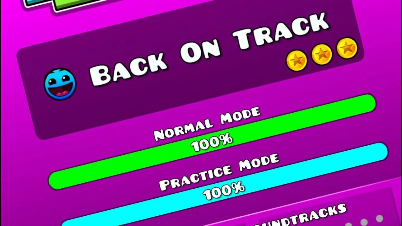 Dashed back. Геометрии Даш back on track. Уровень в Geometry Dash back on track. Back on track. Back on track монеты.