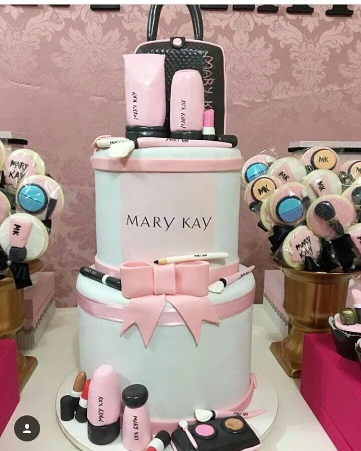 Торт кей. Торт mary kay. с днем рождения мери кей торт.