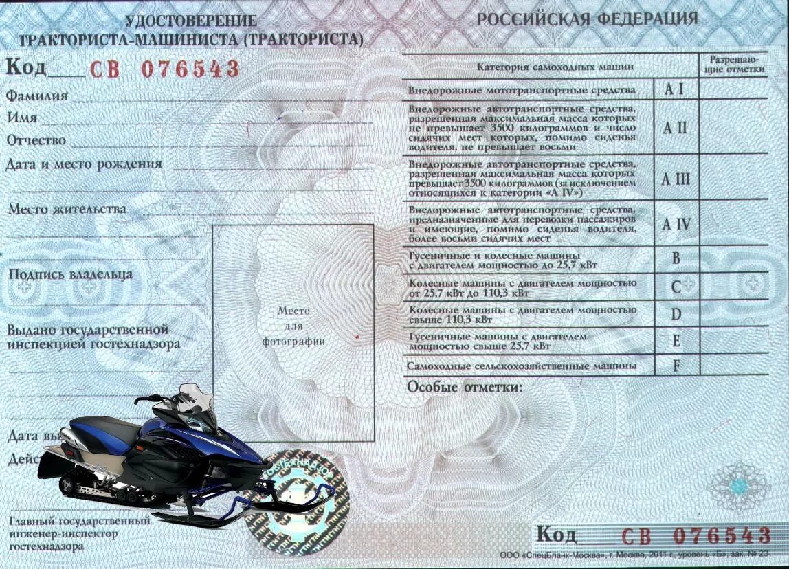 А1 категория прав квадроцикл.