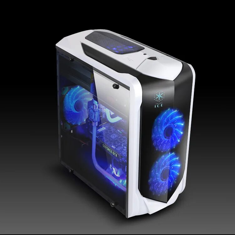 цветной корпус пк. компьютерный блок. Aigo t20. корпус corsair crystal 680x rgb. цветной корпус пк.