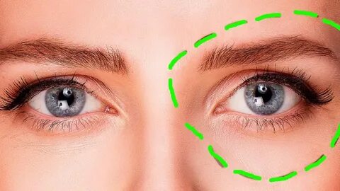 Contour yeux