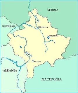 Косов карта