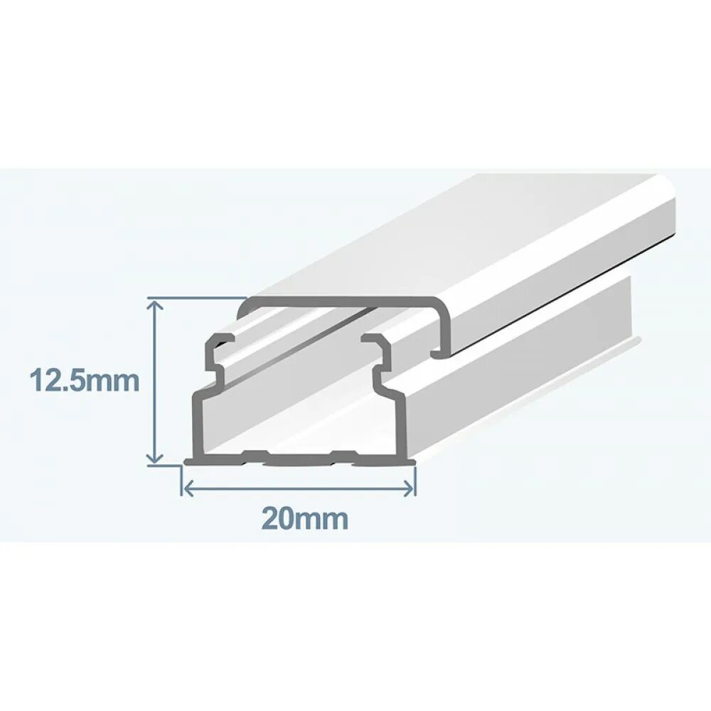 Кабель канал 20х12 5. Короб Efapel 16 20. Миниканал со стандартной крышкой 20 x 12,5 (длина 2м). Кабель-канал (короб) 20х12,5 мм.