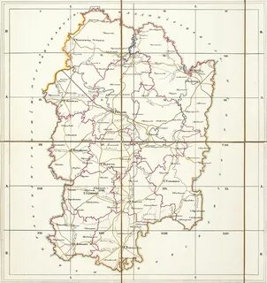 Рязанская губерния с привязкой