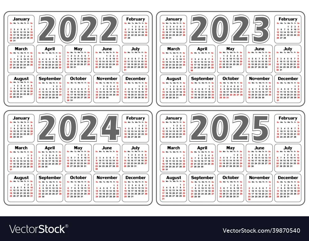 Первый рабочий день в 2025 году. Календарь 2022-2025. Календарь 2022-2025 на одном листе. Календарь 2025 вектор. Календарь десятилетия.