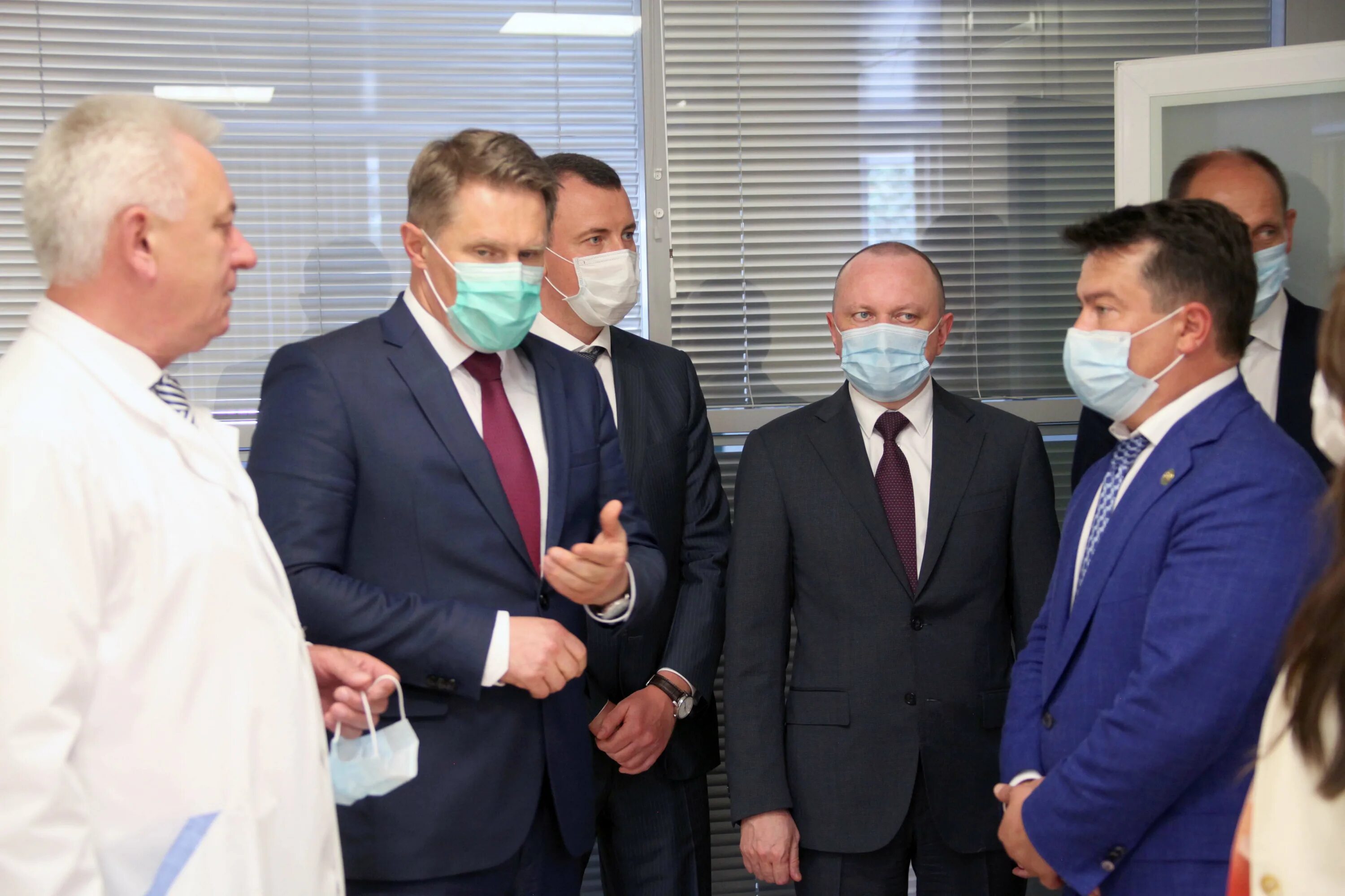 Мурашко посетил. Мурашко посетил