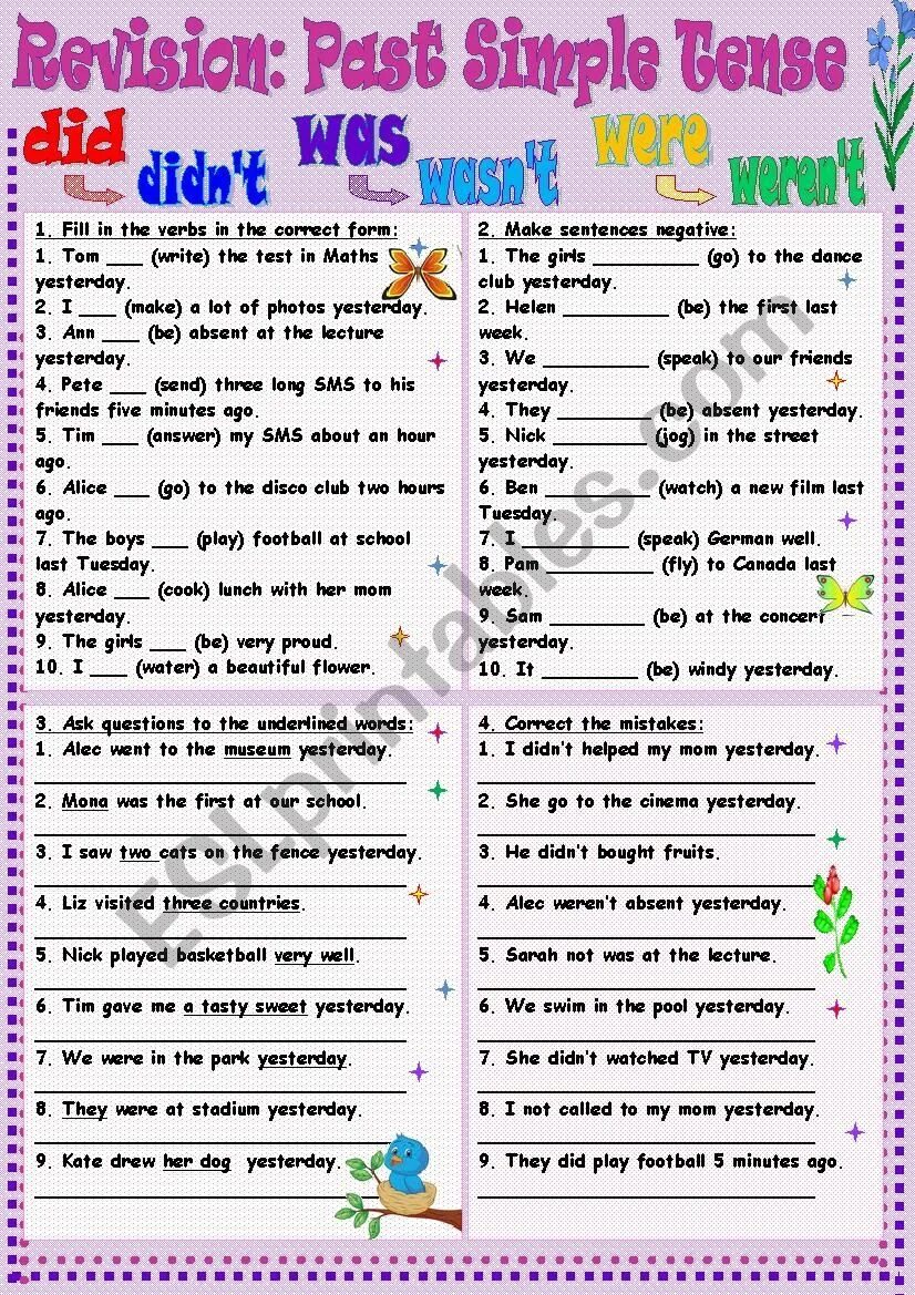 Verb to be past simple exercises. Past simple was were упражнения. past tenses упражнения. to be past simple упражнения. глагол to be в past simple worksheets.