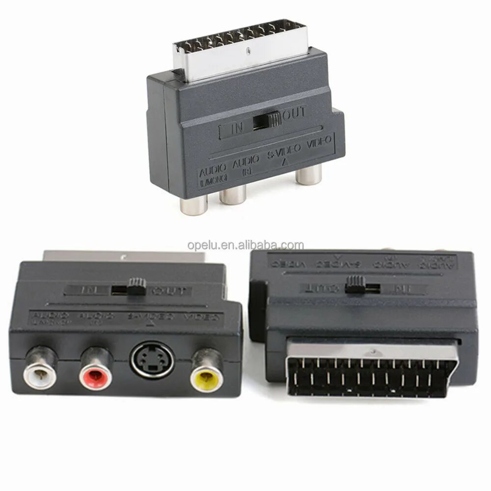 SCART - 3rca адаптер. Переходник SCART- 3 RCA in/out. Переходник SCART-3rca out. Переходник адаптер Arbacom SCART штекер-3rca гнездо с переключателем. Скарт переходник для телевизора