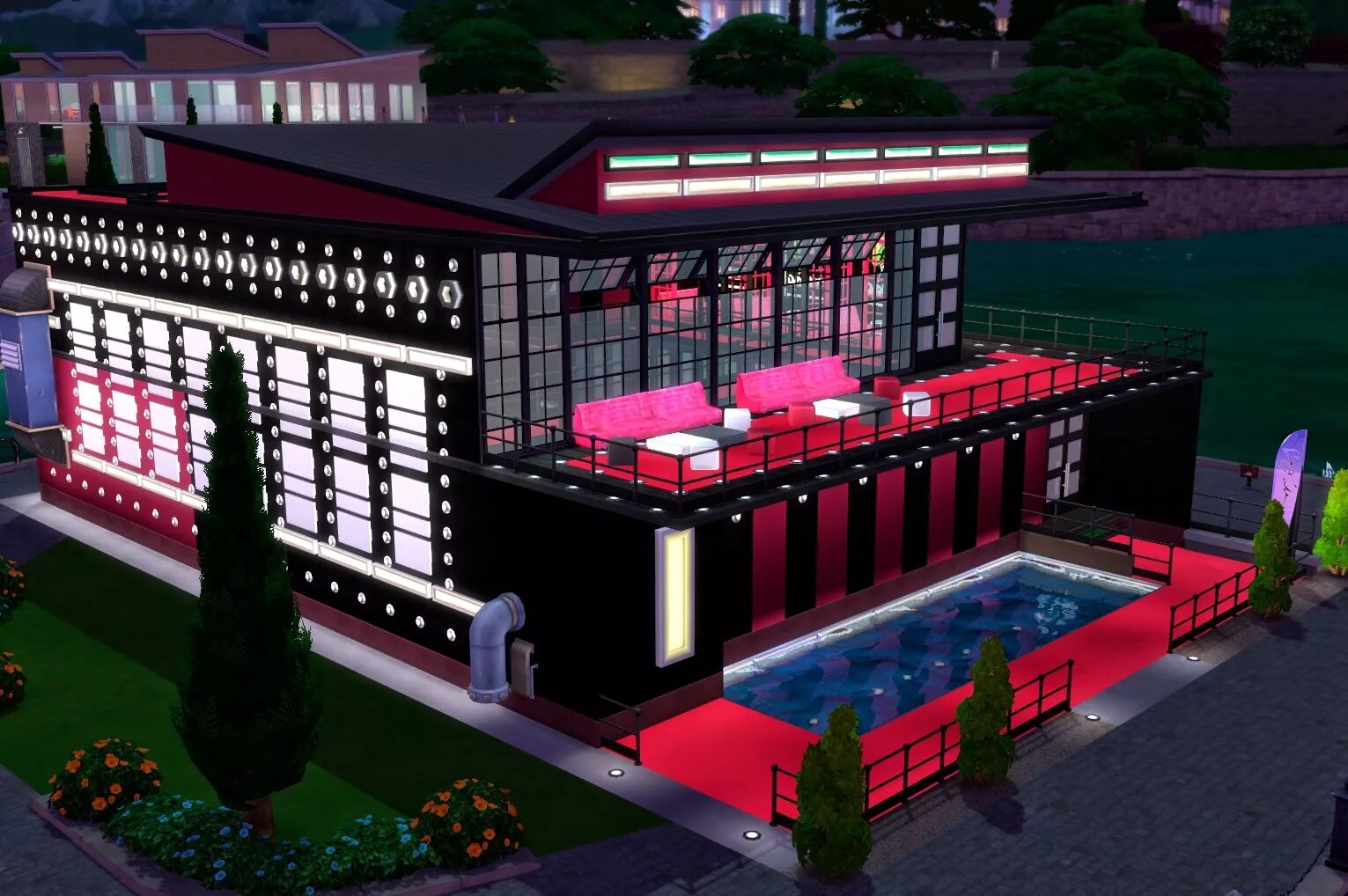 Симс 4 ночной клуб. SIMS 4 Night Club. Симс 4 ночной клуб здание. Симс 4 ночной клуб планировка. Ночной клуб в симс 4 строительство.