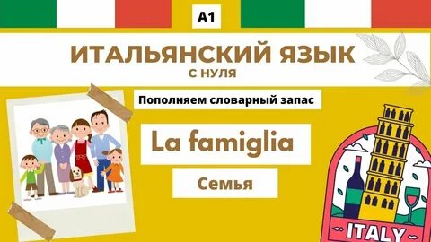 Итальянский для начинающих видео