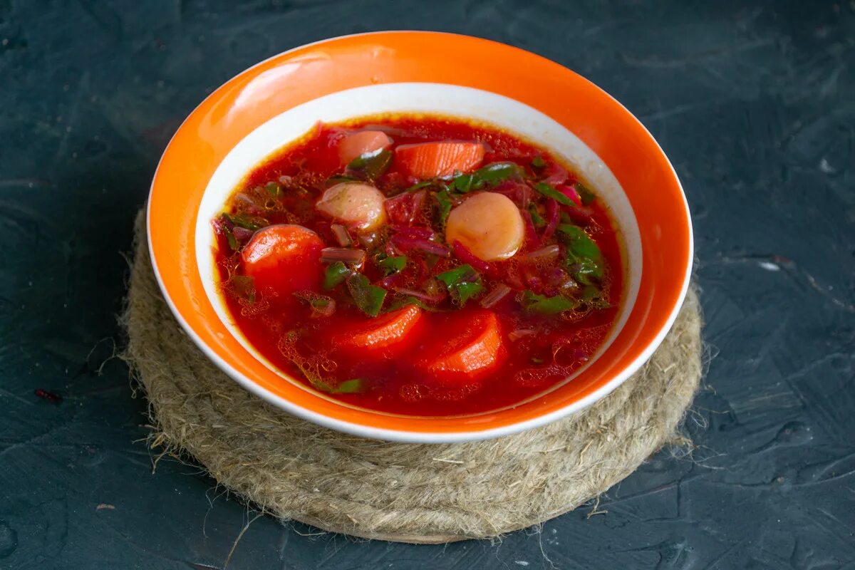 Классический борщ без капусты