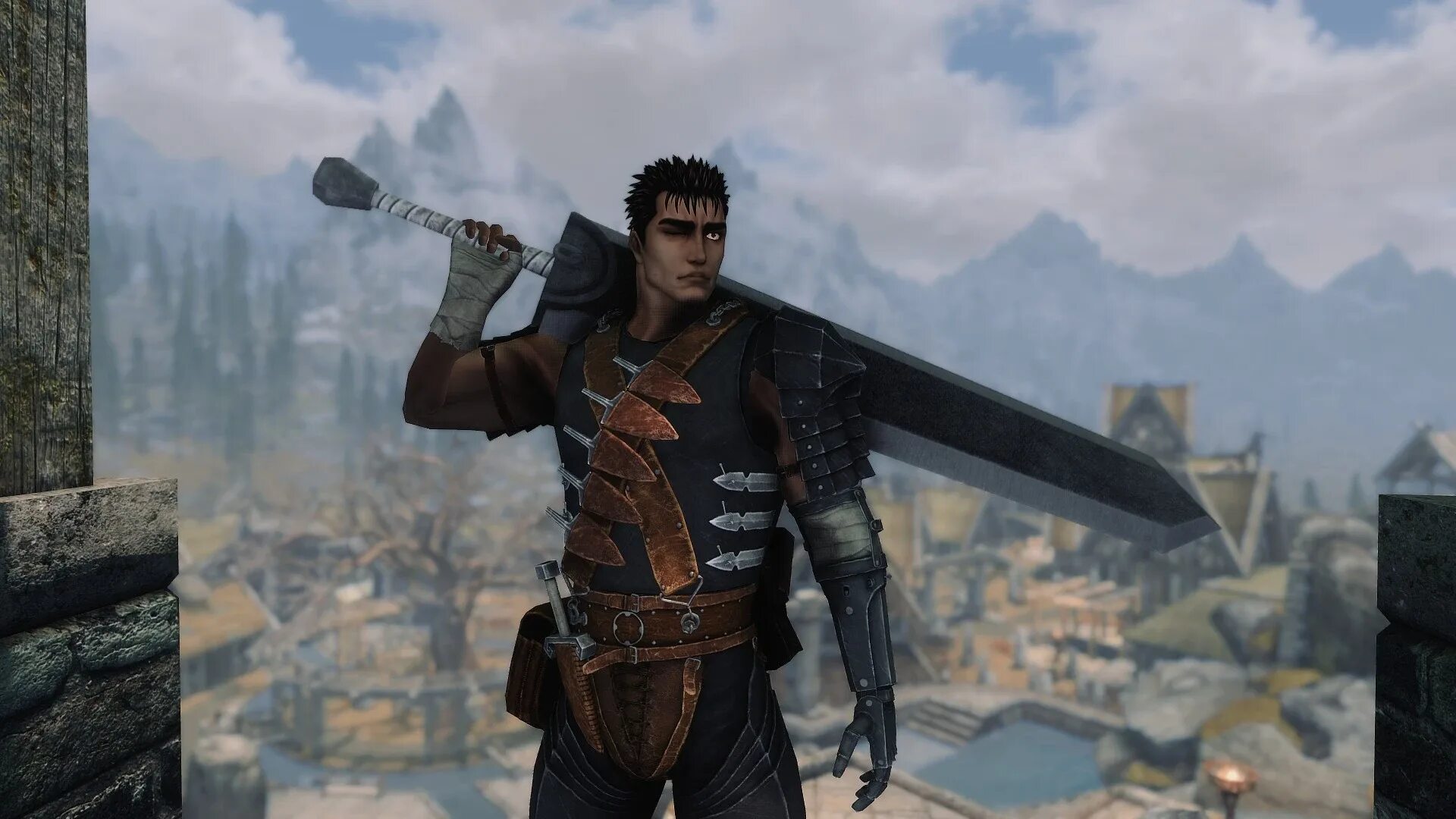 Мод на броню гатса. Броня гатса скайрим. guts berserk skyrim. skyrim броня гатса. скайрим берсерк гатс.
