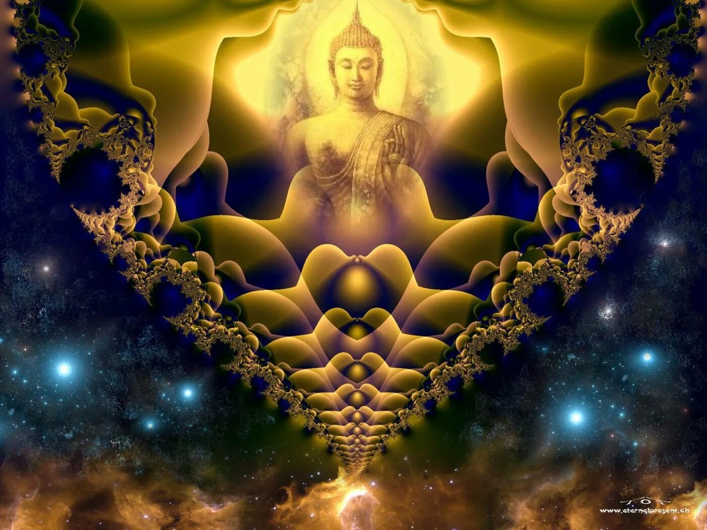 Судьба высшая сила. Будда Атман. Просветление Будды. Фрактал буддизм Будда. Будда Майтрейя.
