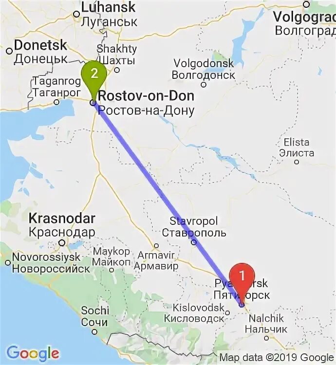 Воронеж пятигорск расстояние. Ростов на Дону Пятигорск. Ростов Пятигорск карта.