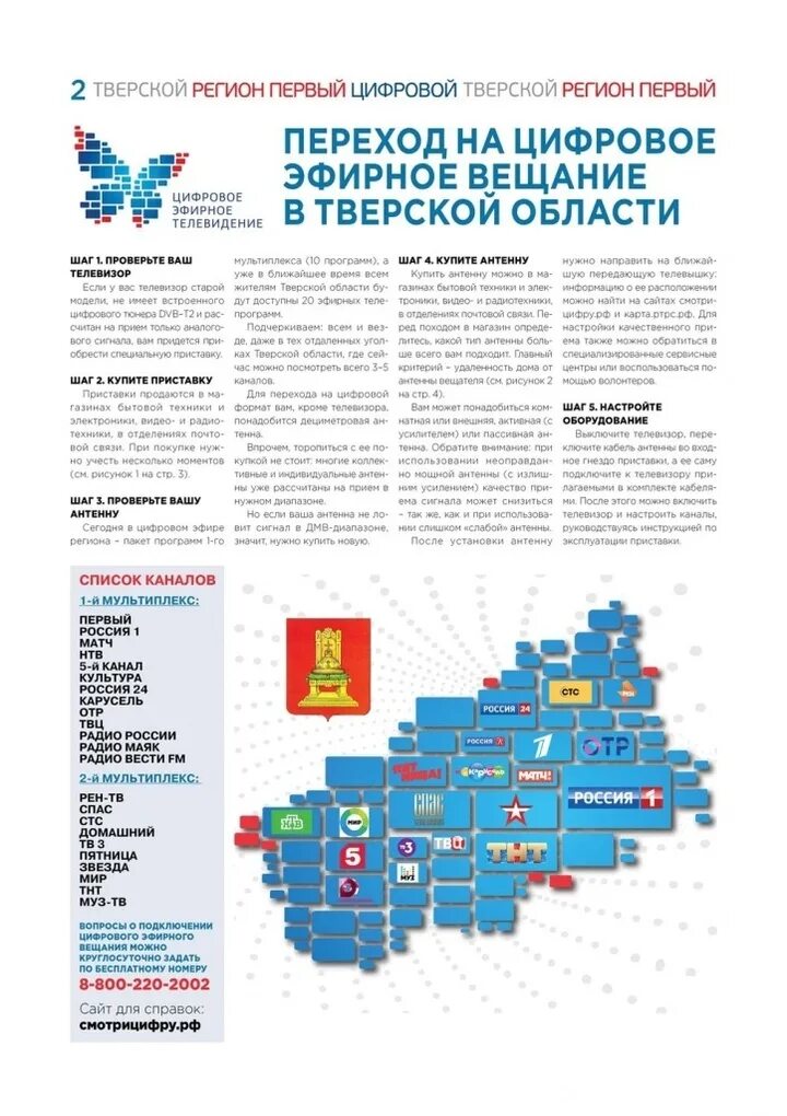 Сколько мультиплексов