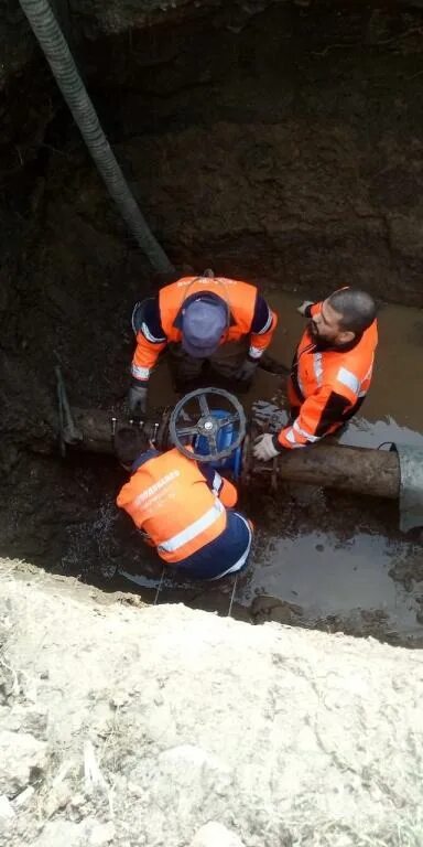 Время работы горводоканала