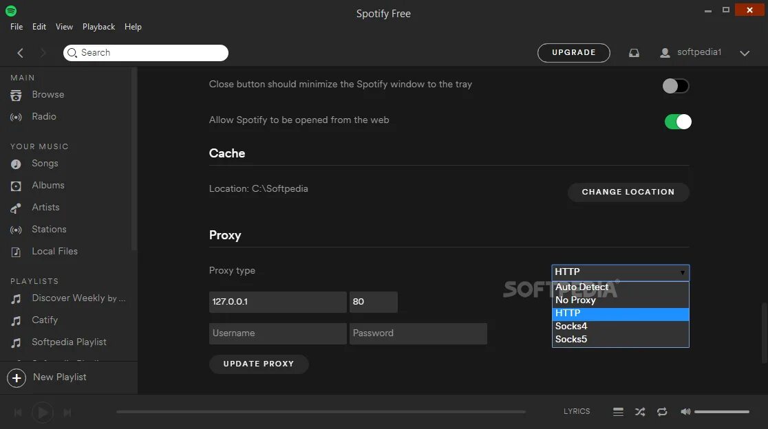 Spotify указать страну. Spotify приложение для Windows. Прокси для спотифай. Сетевой проигрыватель спотифай. Разрешение для Spotify.