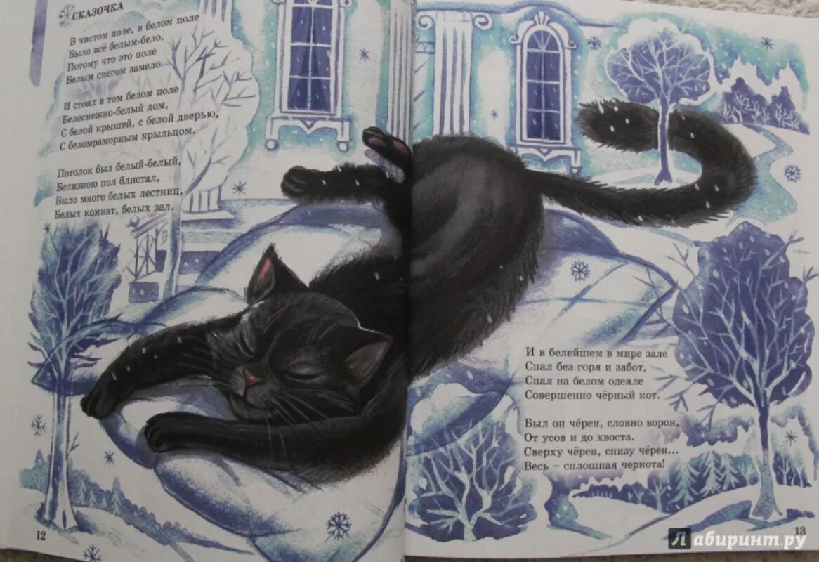 Сказки Заходера. Стих про черного кота. Сказочки в стихах. Черный кот стихи