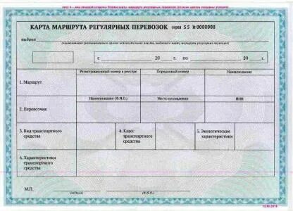 Реестр нерегулярных перевозок