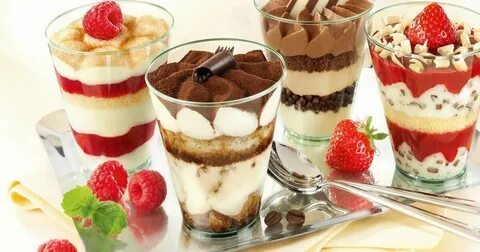 Вкусные десерты в стаканчиках рецепты с фото