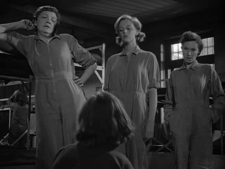 Women in prison. Caged 1950.