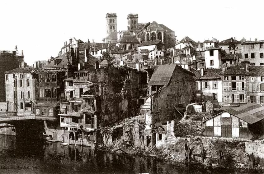 Какой город был основан в 1916 году. Верден город. верден город во франции. город верден 1916.