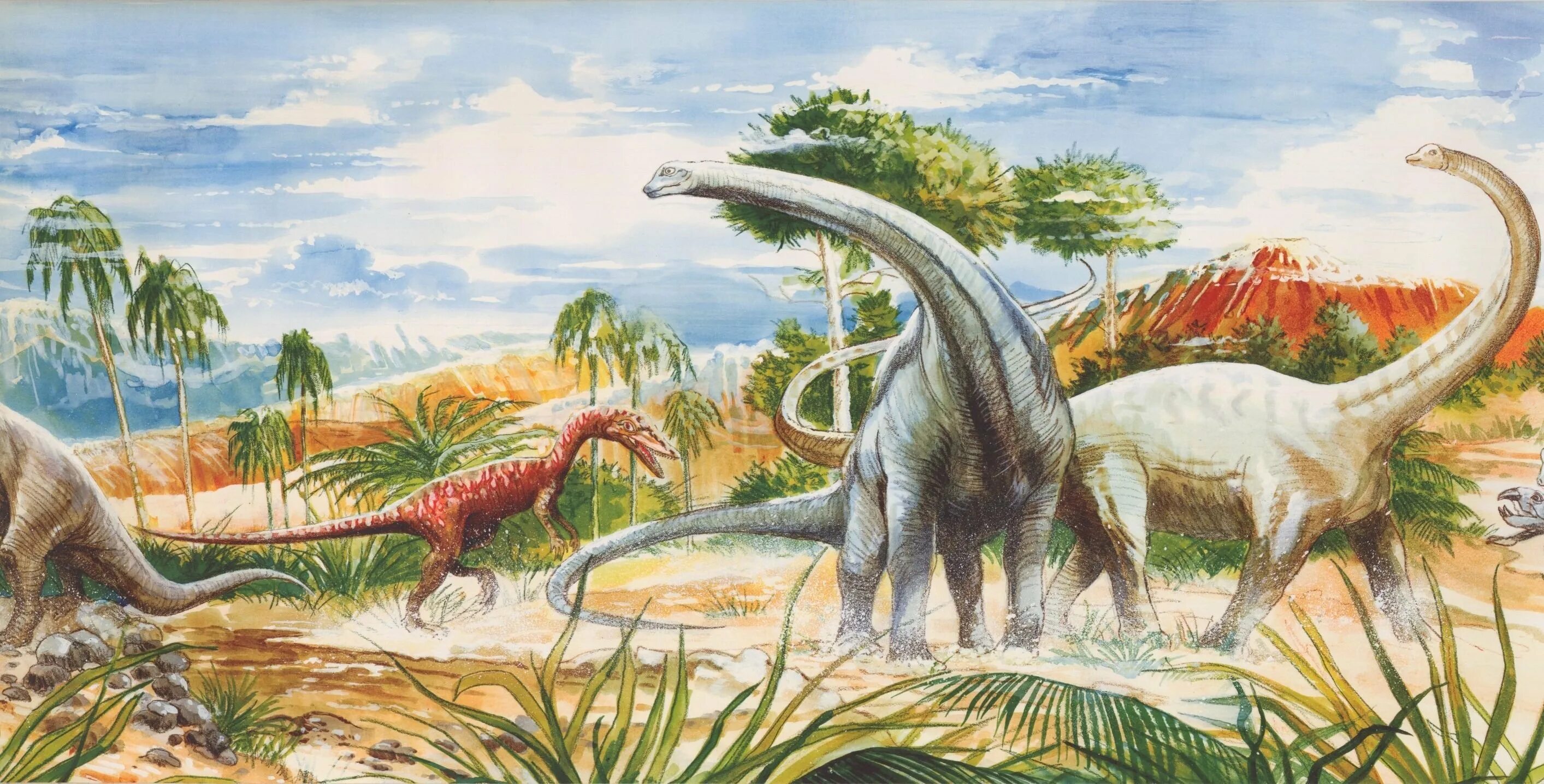 Мир динозавров. Картина динозавры. Динозавры фон. Удивительный мир динозавров.