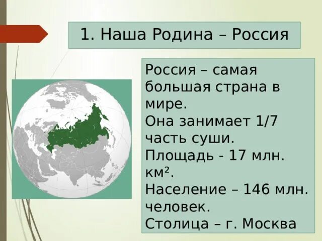 Огромная часть суши. Самая большая Страна в мире Россия наша Родина. Площадь России суша. Площадь суши России. Какую часть суши занимает Россия.