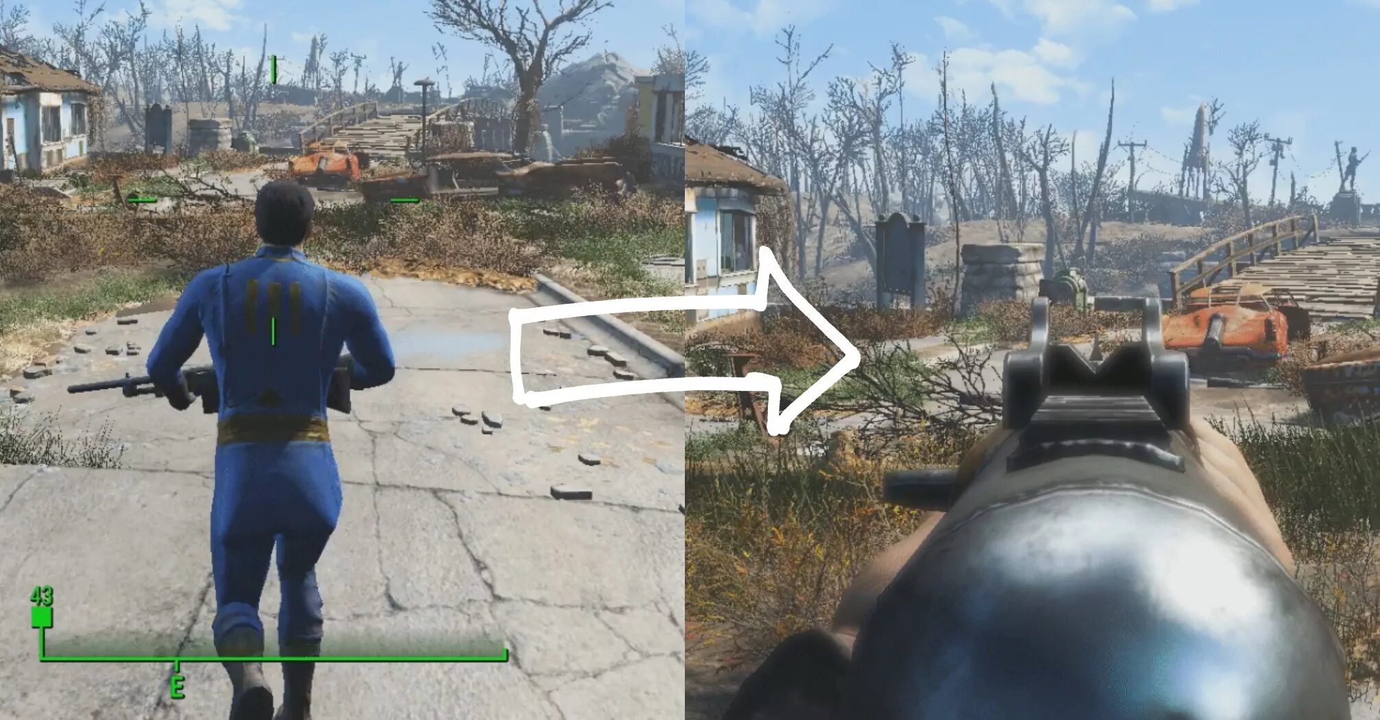 Игры двух лиц. Fallout 4 от 3 лица. Фоллаут 4 от третьего лица. Fallout 4 прицеливание. Фоллаут от 1 лица.