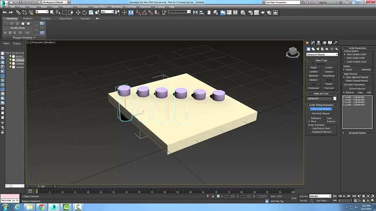 Body object. Compound objects 3ds max. compound objects в 3d max. procutter в 3d max. 3d max 21.