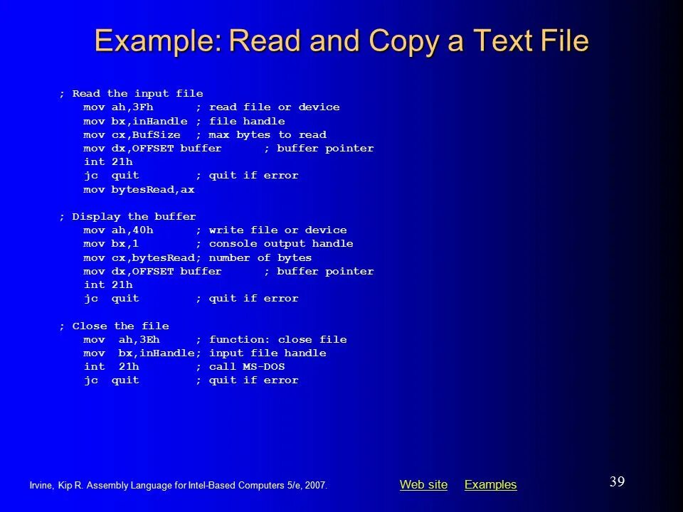File read error