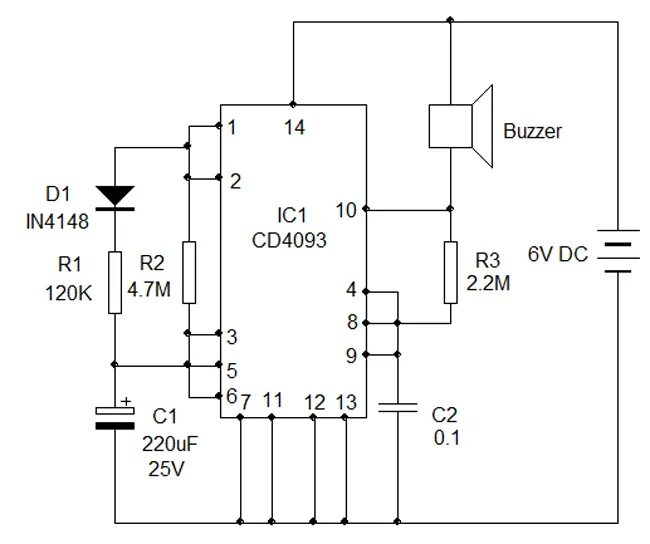 135 схем на одной микросхеме cd4093 CD4093 Quad 2-Input NAND Schmitt Trigger IC
