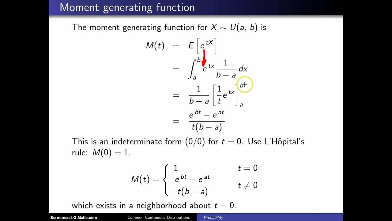Generating functions. Moment generating function for normal. Uniform distribution Formulas. Uniform переменные. Probability generating function for distributions.