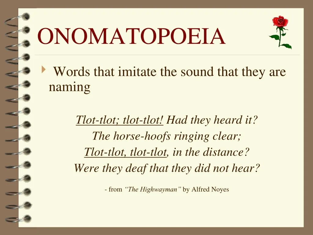Onomatopoeia examples