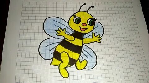 Рисование пчелы