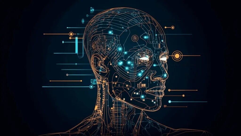 Фото искусственного интеллекта девушки. Искуственныйи нтеллект. Ии без скачивания. Лицо робота. Искусственный интеллект.