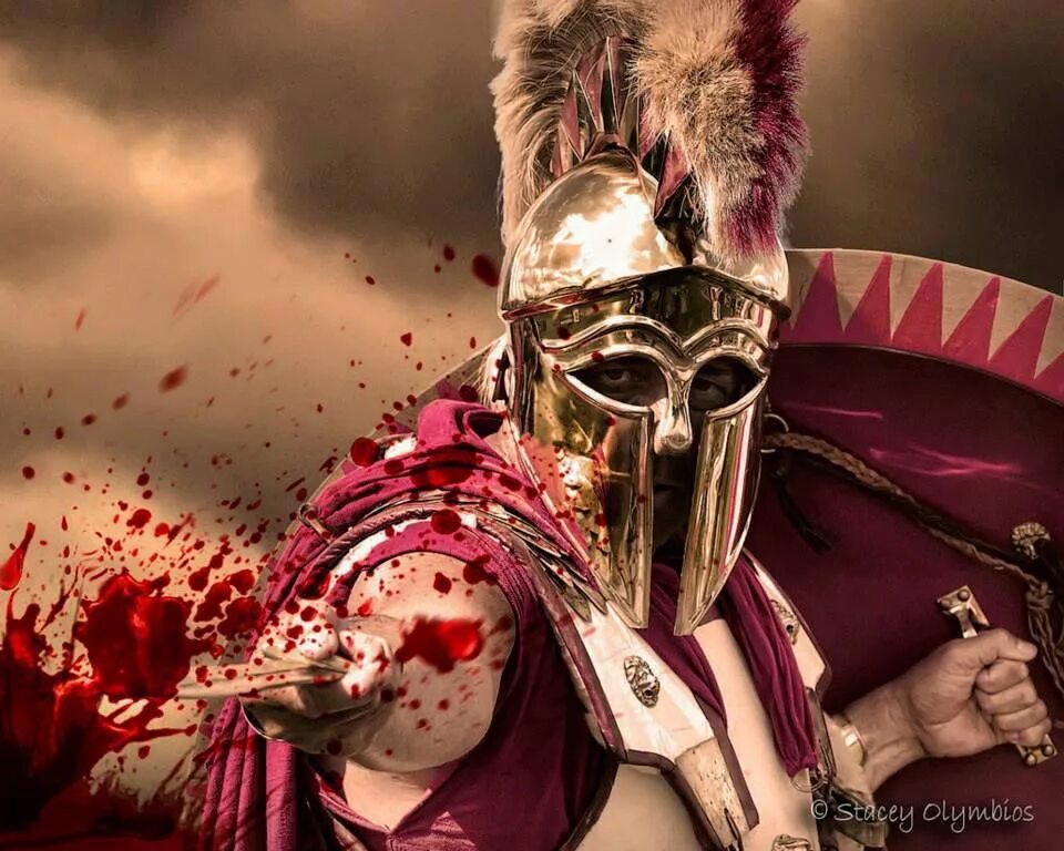 Спартанец Центурион. Шлем Римский легионер Спартанский.
