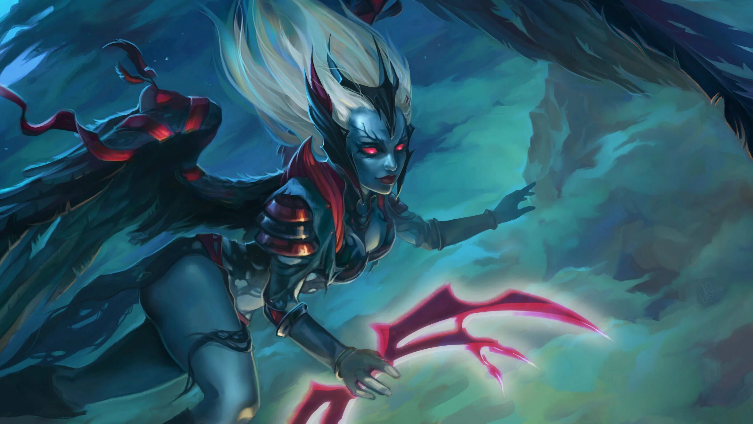 Плавная дота. Герои дота 2 Венга. Венджефул спирит. Дота Vengeful Spirit. Vengeful Spirit Dota 2.