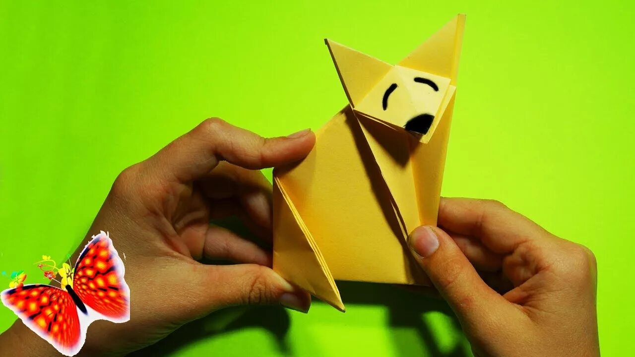 Оригинальное оригами. Оригами для детей. Уроки оригами. Прикольные оригами.