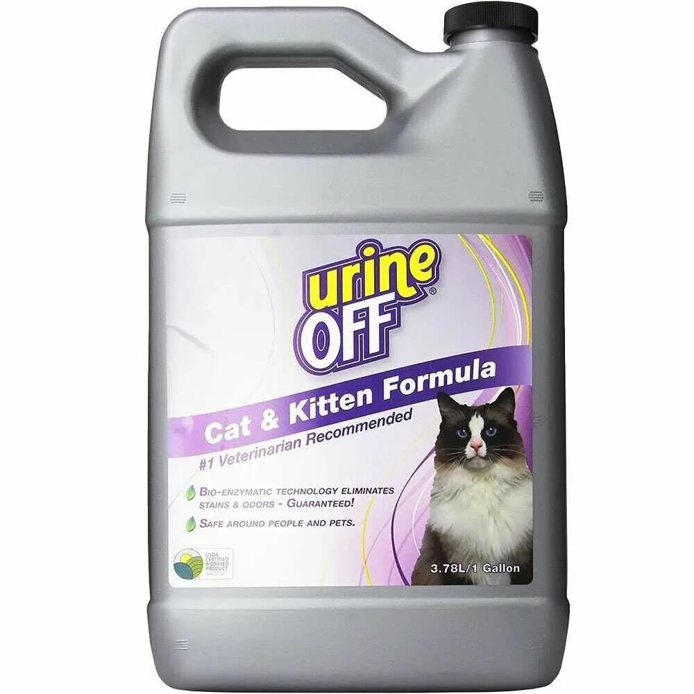 Кошка моча. Urine-off Cat & Kitten. Pet Stain-off. Удаление запаха кошачьей мочи. Устранение запаха от кошек.