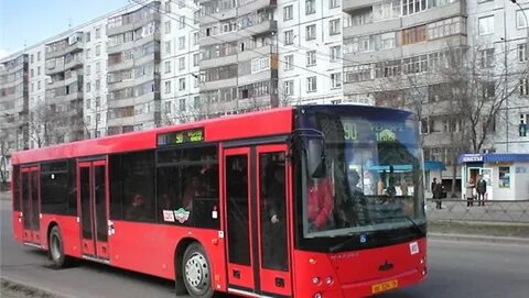 Большой автобус в казани
