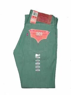 Levis зеленые