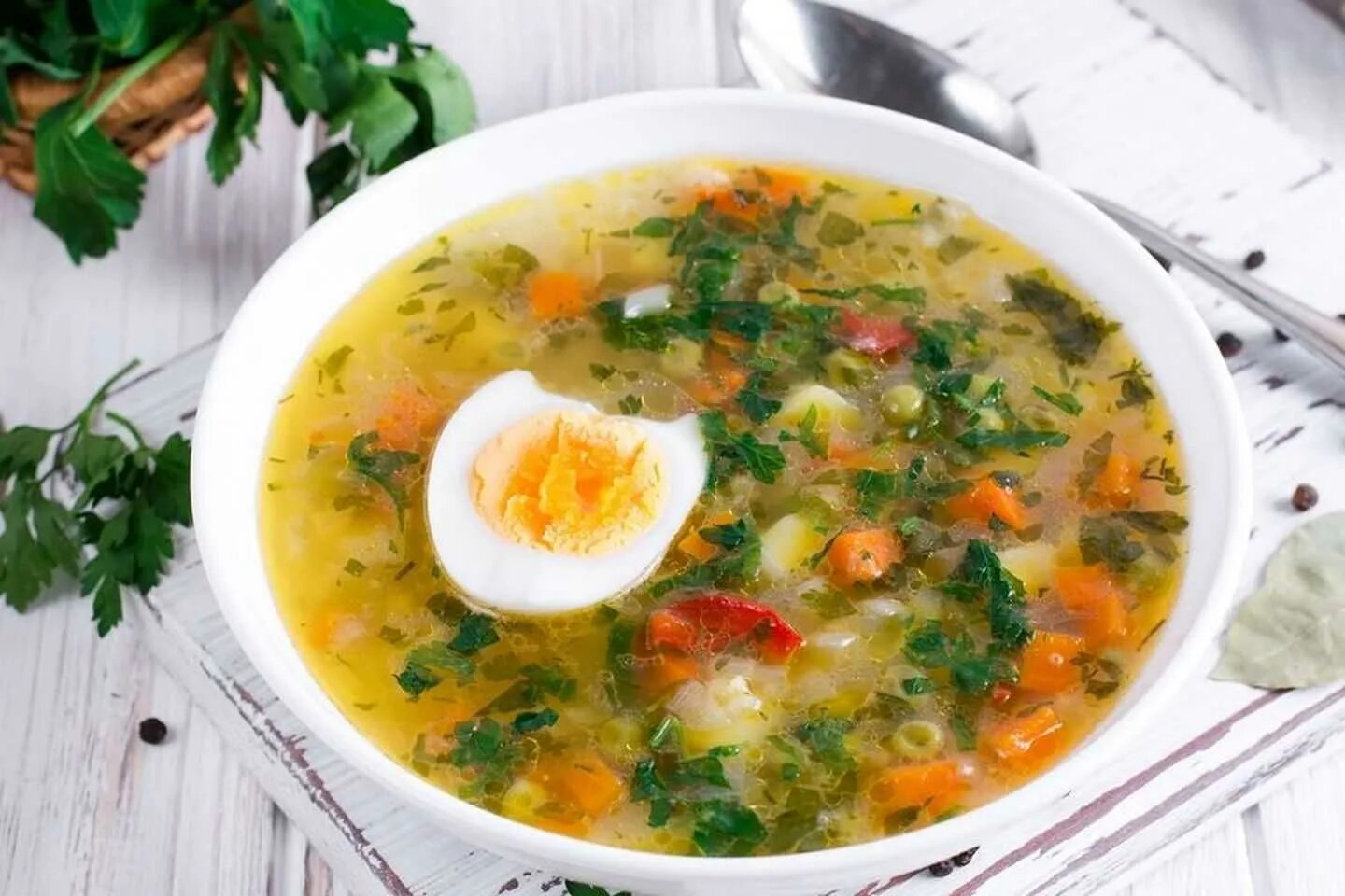 Рецепт супа из замороженных белых